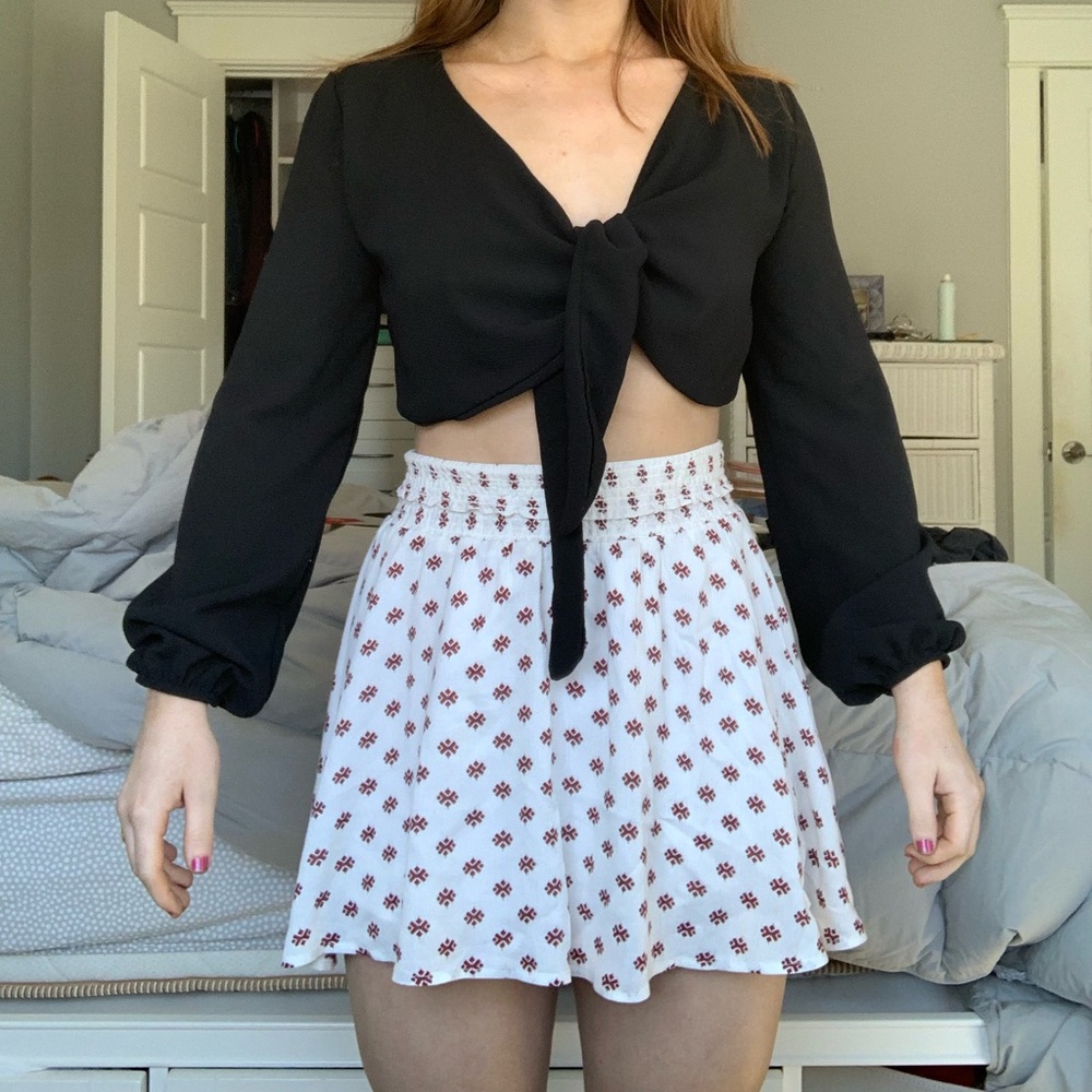 BOOHOO wrap top